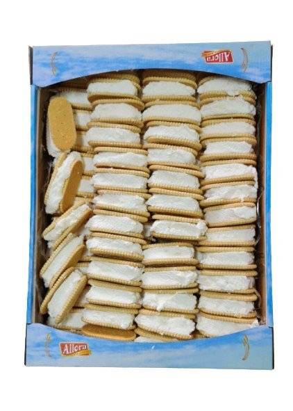 Biscuiti cu crema - cutie de 3,5kg vanilie(pretul include TVA 9%)